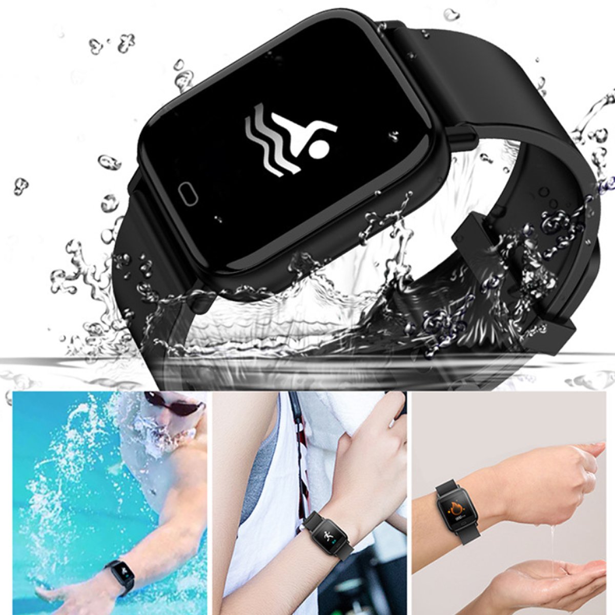 VitaTrack Multi-Function Smart Health  Monitor Watch