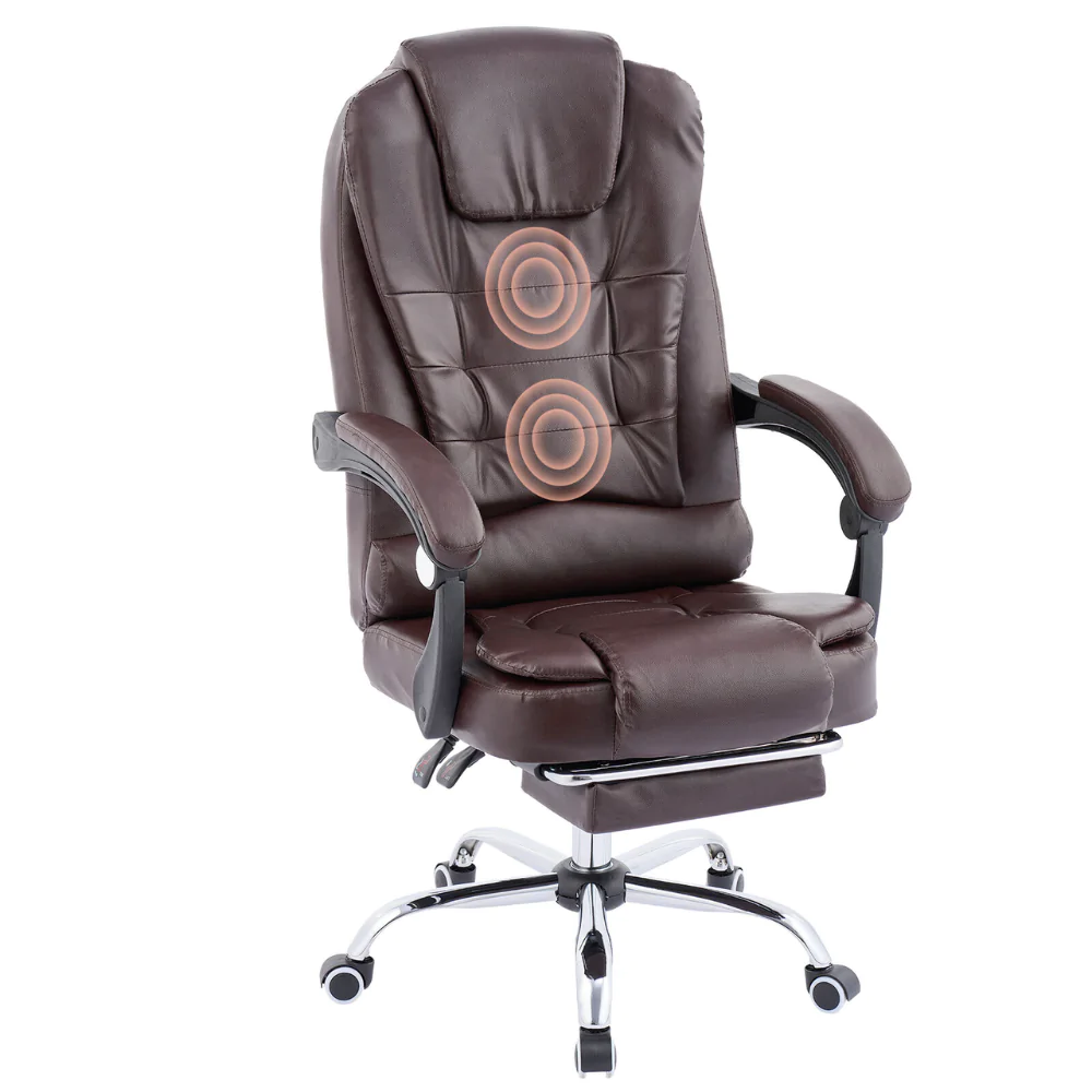 RelaxExtend Electric Massage Recliner with Extended Foot rest