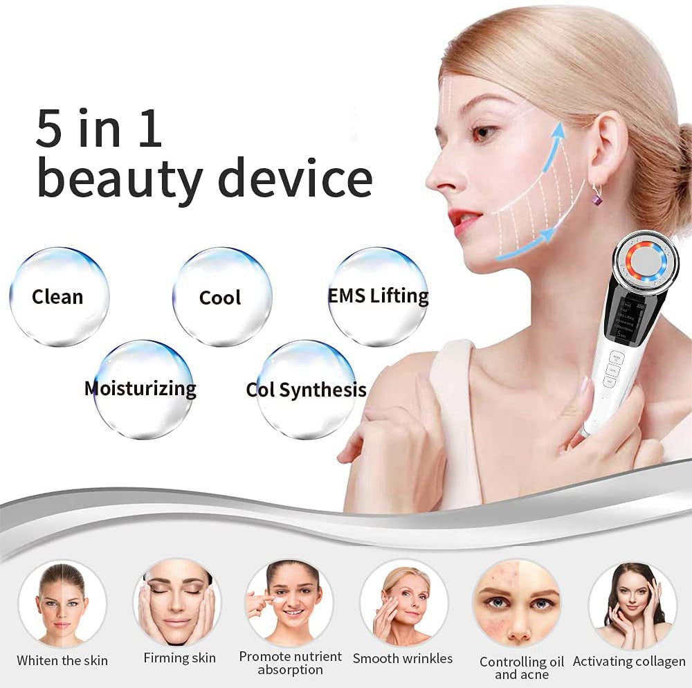 UltraGlow Ultrasonic  Facial massager  - Anti-Ageing wrinkle remover