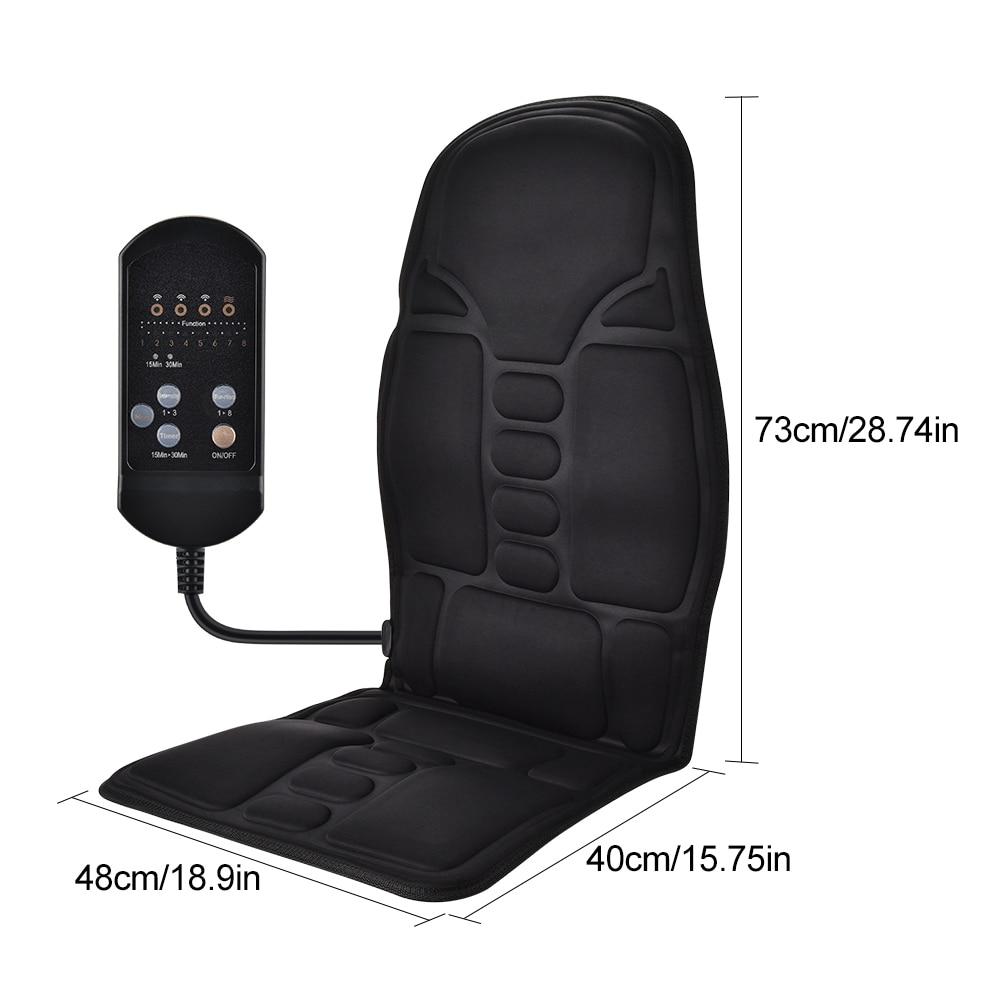 ThermaVibe Portable Heat & Massage Cushion Mat