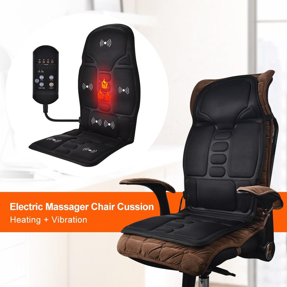 ThermaVibe Portable Heat & Massage Cushion Mat