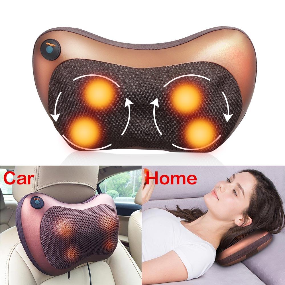 SootheEase 4-Head Travel Massage Pillow"?