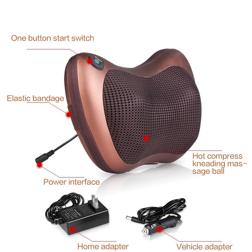 SootheEase 4-Head Travel Massage Pillow"?